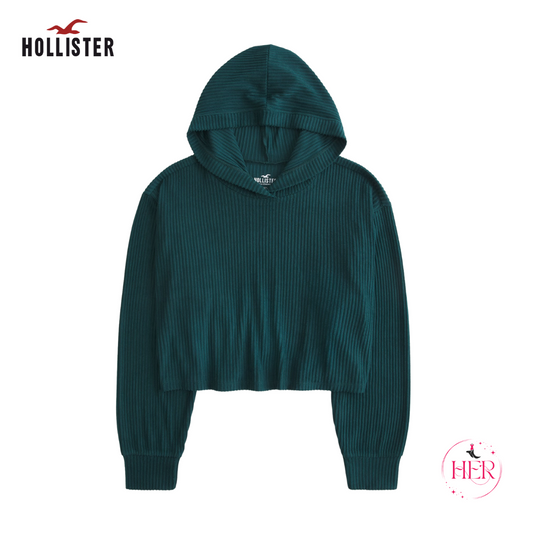 Hollister Easy Cozy Ribbed Hoddie