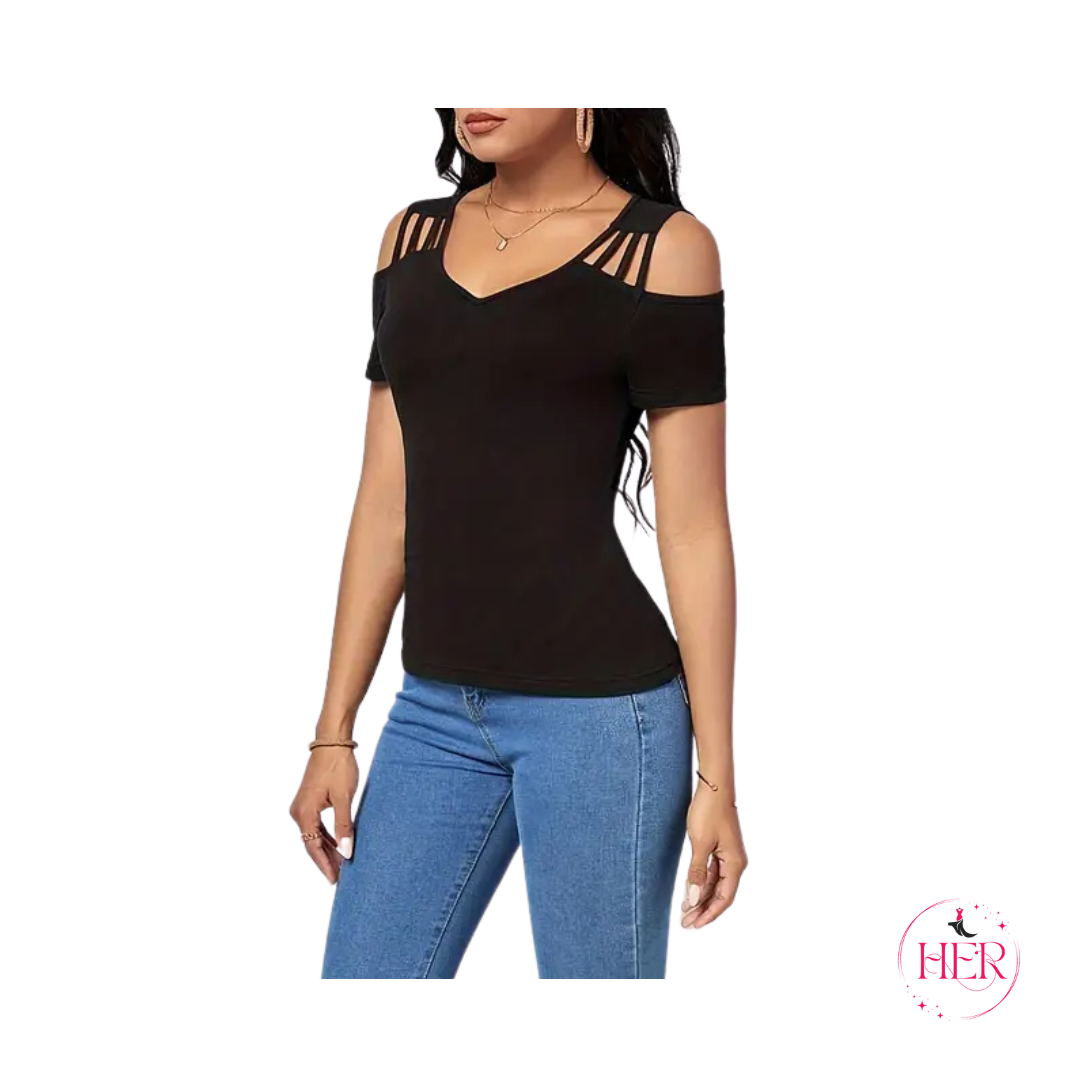 Cold Shoulder Tee