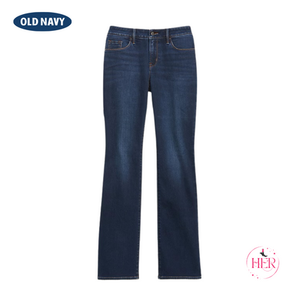 Old Navy Mid-Rise Kicker Boot-Cut Jeans